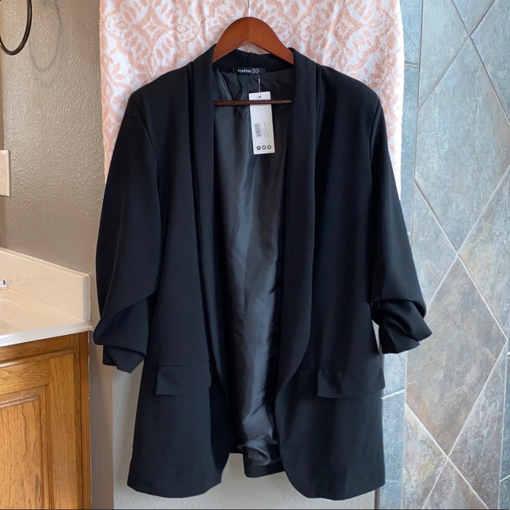 Boohoo Long Blazer